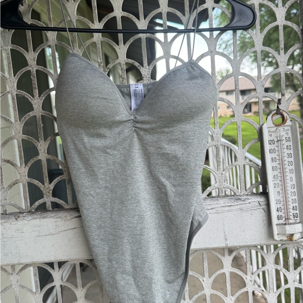 Forever 21 Gray Bodysuit